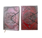 EMBOSSED LEATHER JOURNALS 